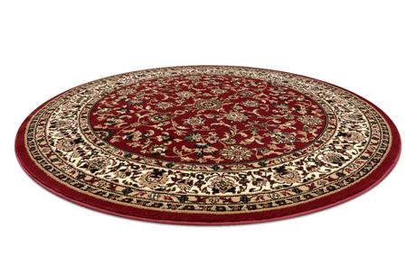 Okrúhly koberec royal bordový, kruh 150cm,