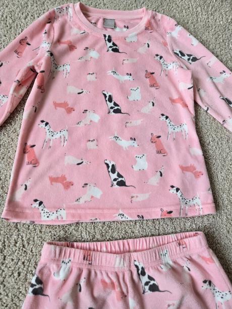 Velúrové pyžamko, 128