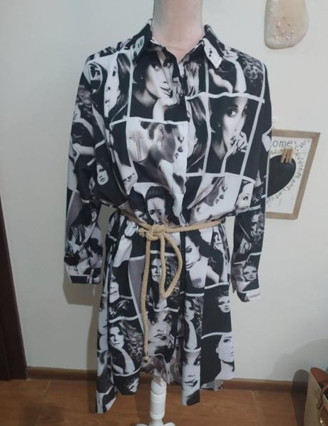 Košeľové šaty, l / m / s