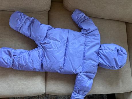 Páperový overal columbia 12-18 mes., columbia,80