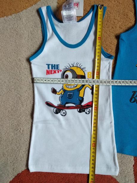 2ks detské mimoň tričká, 116