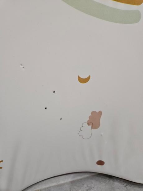 Prebalovacia doska podložka, 