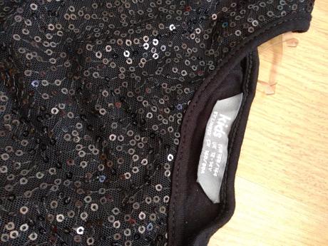 Tričko/tunika lindex 158/164 čierna, lindex,158