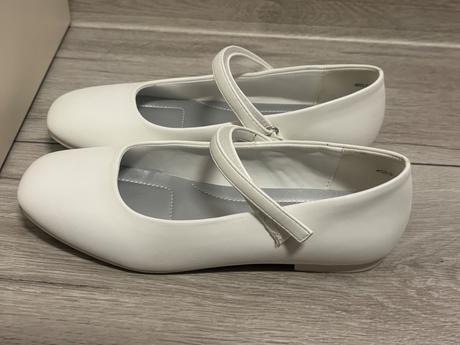 Biele balerínky, deichmann,35