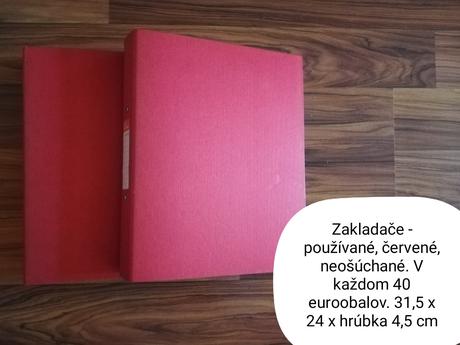 2 zakladače+ euroobaly,