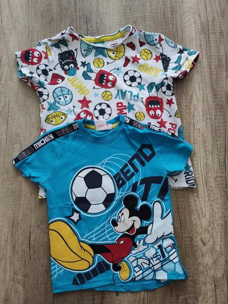 Tričká krátky rukáv 4ks, kiki&koko,104