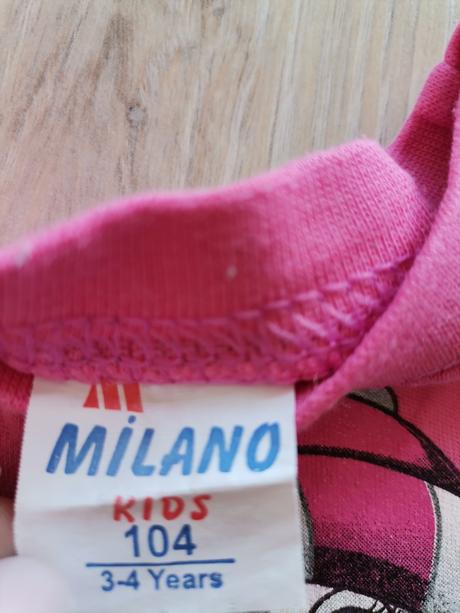 Dievčenska ružová mikina, 92