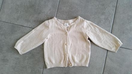 Bavlnený svetrík, h&m,74