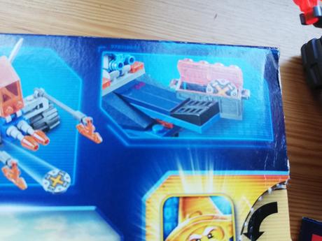 Lego nexo knights 70310 knightonov odpaľovač,