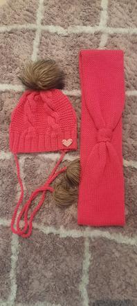 Súprava ciapka a nakrcnik, 128