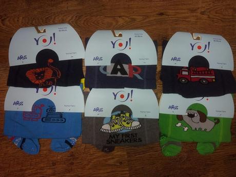 Bavlnené s pogumovanymi chodidlami, 80 / 86