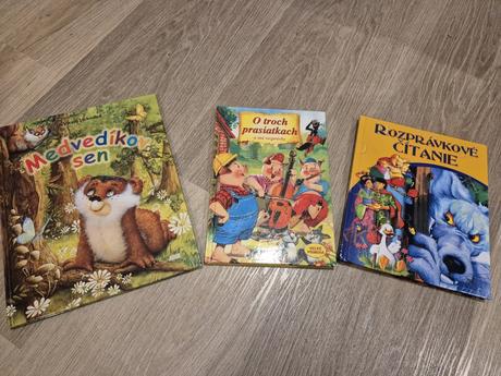 3x rozprávková kniha, 