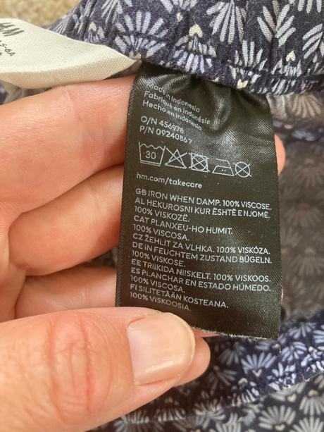 Letne nohavice 116, h&m,116