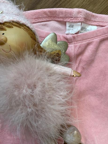 Zamatové velúrové leginky, h&m,86