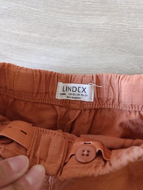 Lindex ľanové šortky, lindex,92