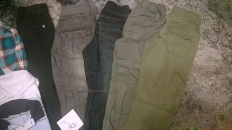 Balik chlapcenskych veci 19 kusov c. 116/122, 104–116