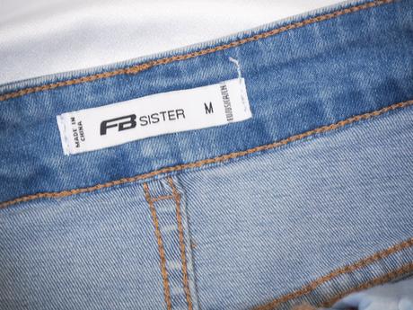 Kvalitné riflová sukňa fb sister, fishbone,m