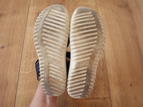 Sandálky superfit sparkle 31 (20 cm) modré, superfit,31