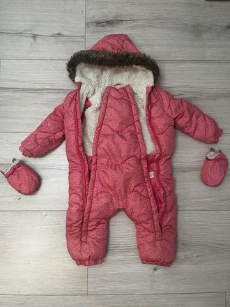 Zimný overal s rukavičkami, f&f,86