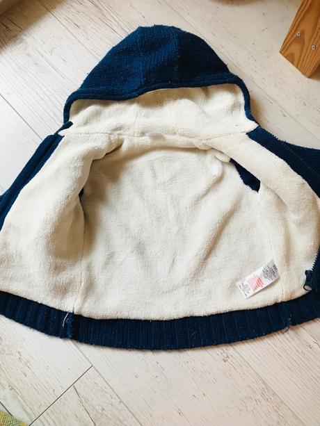 Zateplený sveter chlapec 80, f&f,80