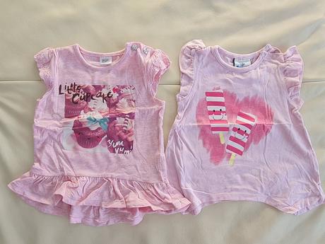 Detské tričká predĺžené, f&f,80