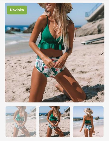 Dámske plavky - nové, l