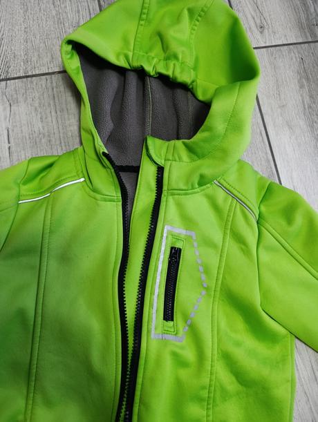 Fleesova bunda -crivit - 110/116 s reflexnými prvk, crivit,110