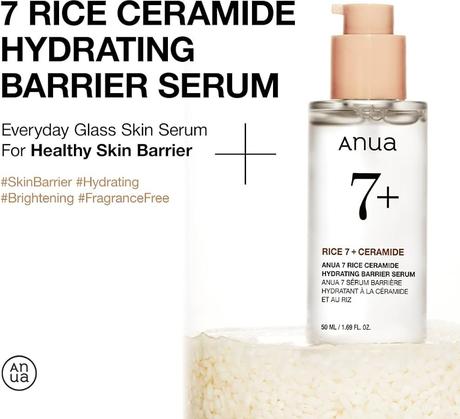 Anua - 7 rice ceramide hydra barrier serum 50ml, 