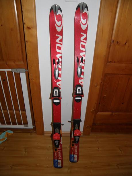 Detské lyže, salomon,130-139 cm