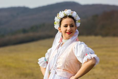 Kvetinová čelenka, parta,