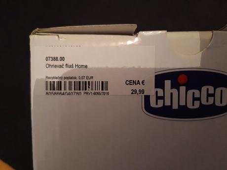 Ohrievac na flase, chicco