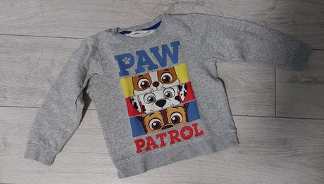 Mikinka labková patrola, h&m,98