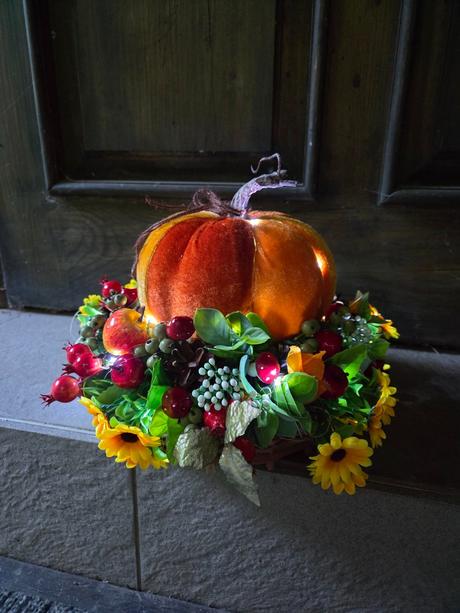 Tekvica s led osvetlením, 