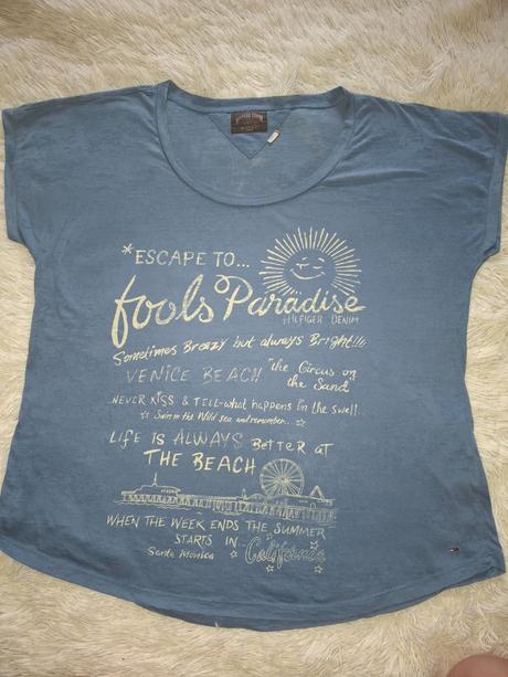 Dámske tričko, tommy hilfiger,l