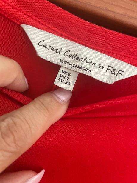 Krásne ležérne tricko, f&f,s