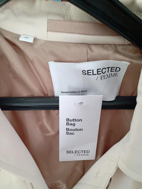 Dlhý kabát zn. selected femme, 36