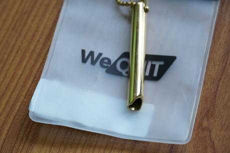 Náhrdelník na odvykanie od fajčenia wequit, 