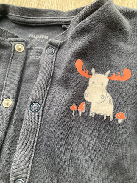 Takmer nové dupačky/pyžamko  lupilu vel.92, lupilu,92