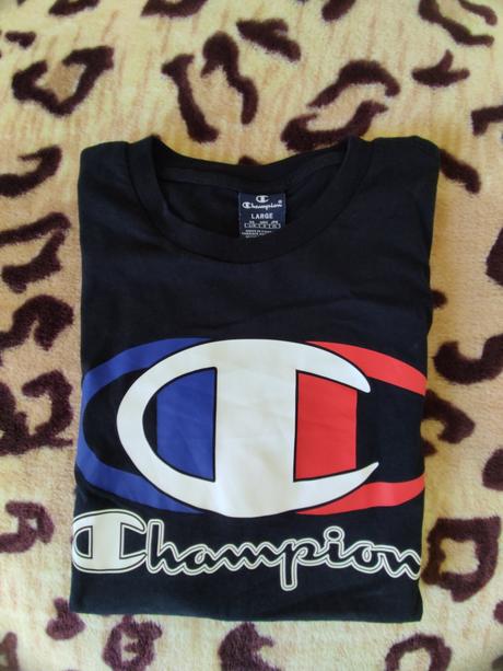 Tricko champion velkost l, len 2x oblecene, champion,l