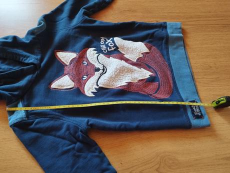 Mikina s líškou, palomino,116