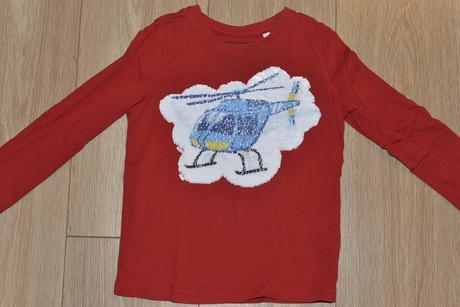 Tričko s premieňacím obrázkom, c&a,110