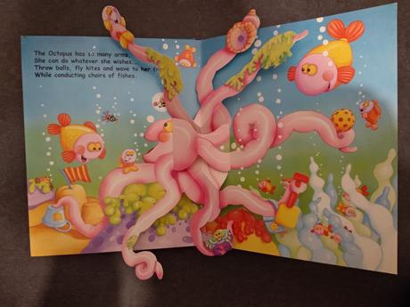 Anglická kniha s pohyblivými obrázkami,