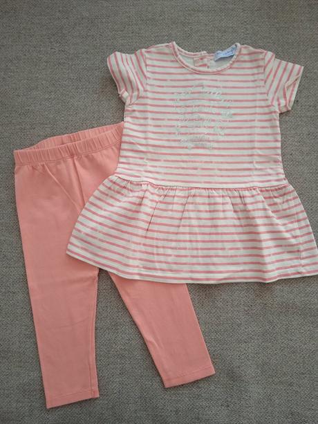 Šaty + legínky klitzeklein babywear, 86