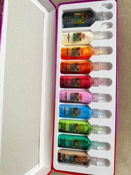 Farby na sklo - zlupovacie, 