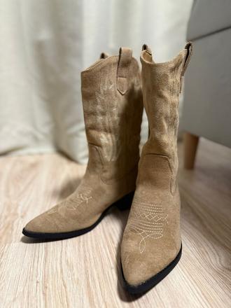 Dámske kovbojské čižmy cropp, 37