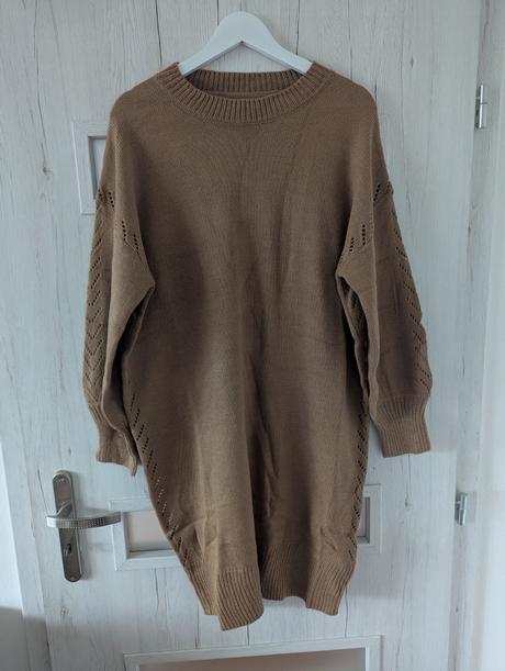 Nové svetríkové šaty 48/50, <50 / 48 / 50 / 4xl / xxxl