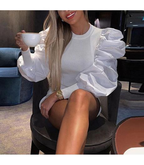 Top puff sleeve, s