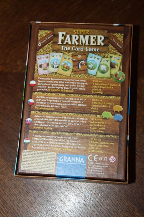 Hra superfarmár kartová hra - od 8 rokov, 