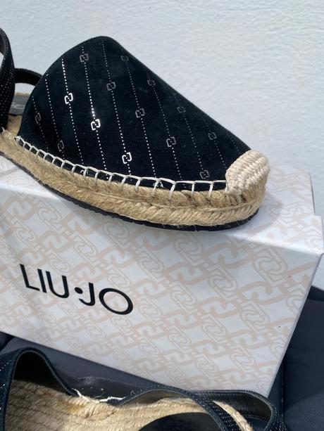Kožené semišové espadrillky liu jo, liu jo,38
