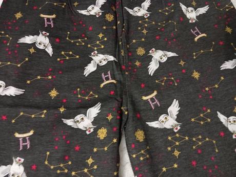 Spodné pyžamo nohavice tepláky potter sova 146, primark,146